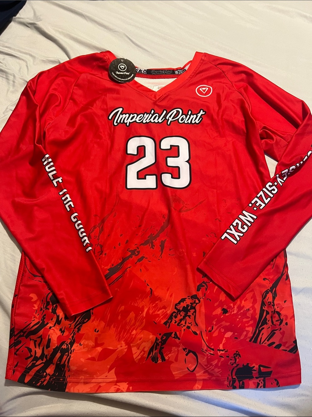 Red Long-Sleeve Jersey - Number 23